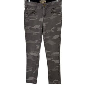 Democracy Ab Technology "Ab"solution Gray Camp Skinny Pants Womens 6